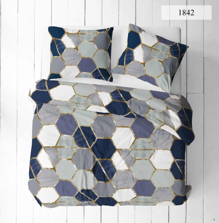 granatowe plastry miodu