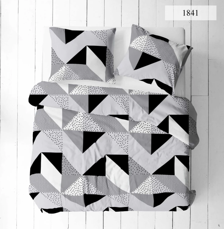 popielate trójkąty