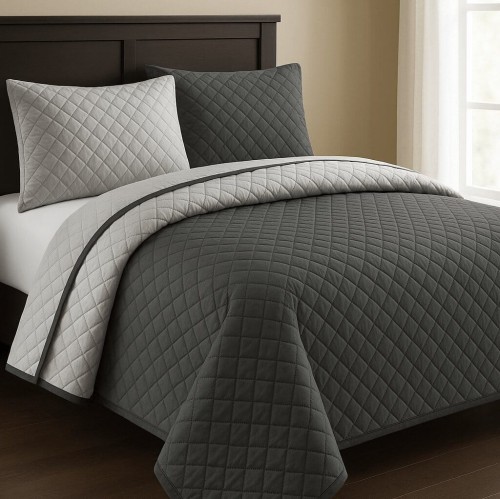 narzuta szary/grafit