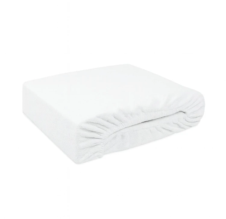 prześcieradło z gumką frotte