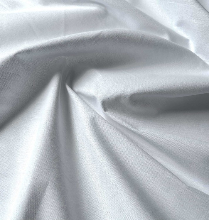 prześcieradło bawełna biała