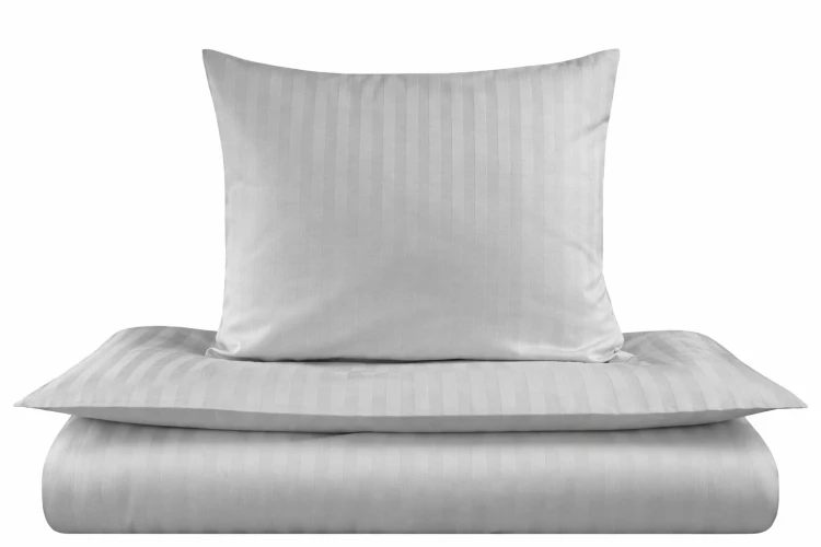 poszewka adamaszek jasno szary