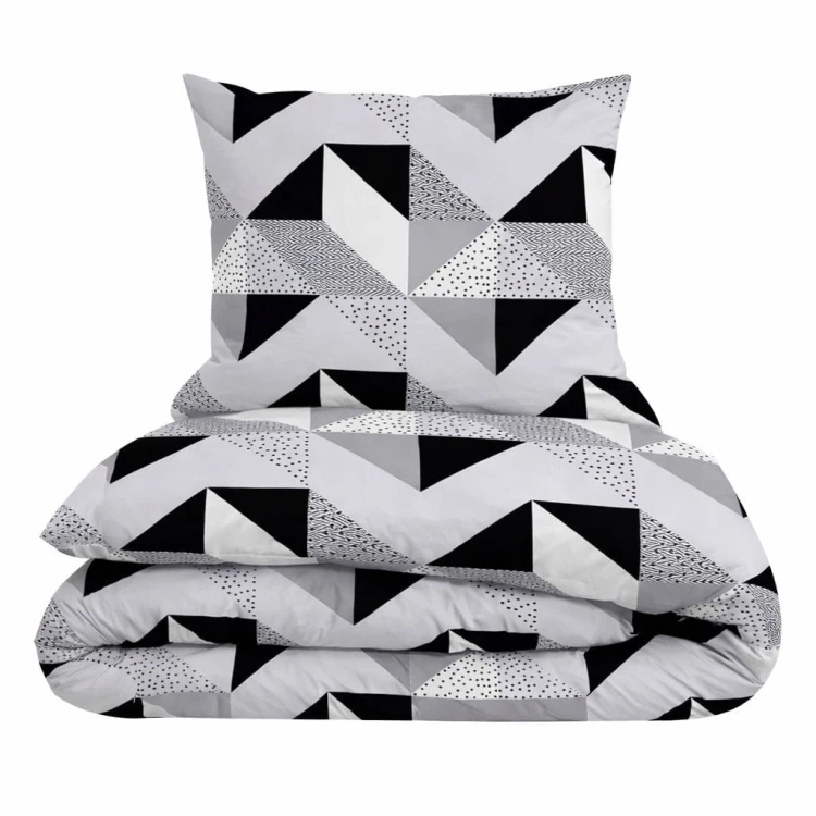 popielate trójkąty