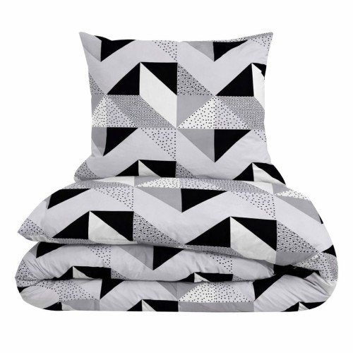 popielate trójkąty