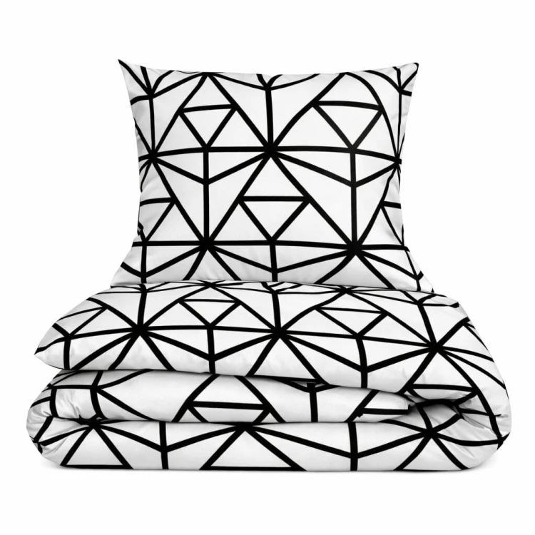 bialo czarna mozaika