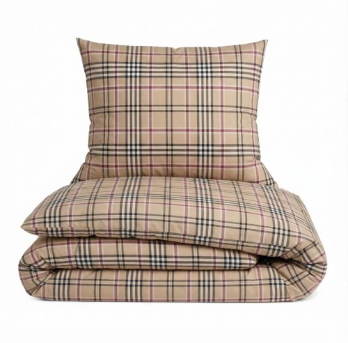 biało beżowa kratka