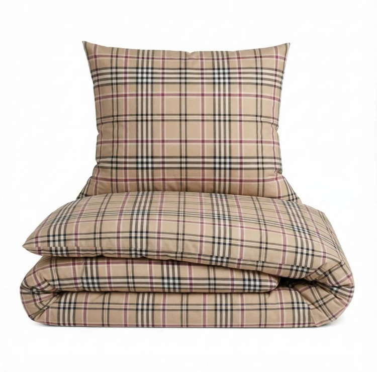 biało beżowa kratka