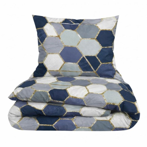 granatowe plastry miodu