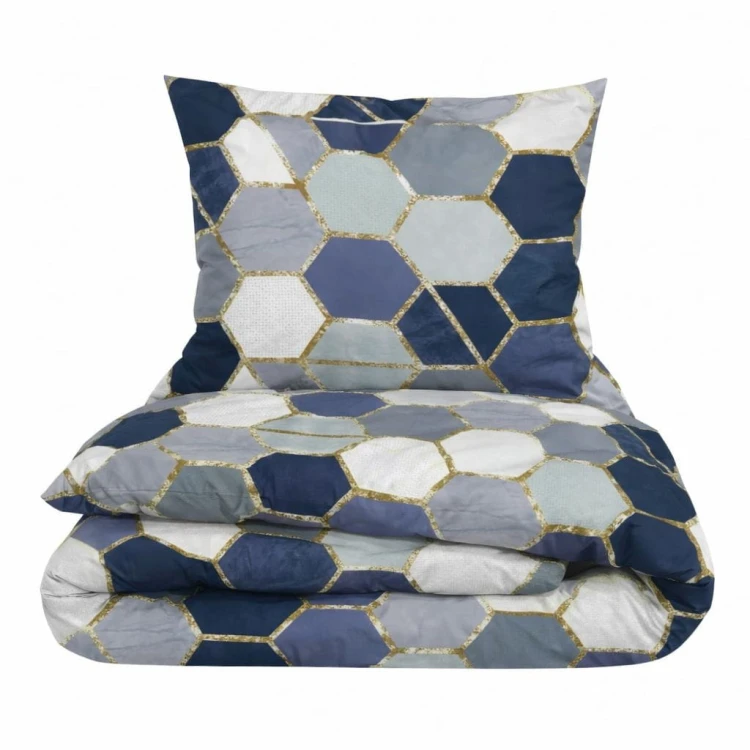 granatowe plastry miodu