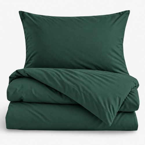 pościel satyna bawełniana vintage green
