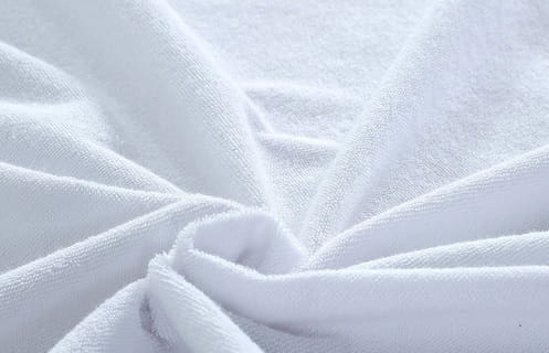 prześcieradło z gumką frotte